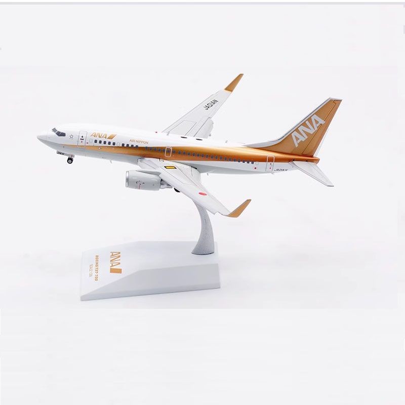 JC Wing 1: 200 โมเดลเครื่องบินโลหะผสม All Japan Airlines B737-700 JA01AN Wing