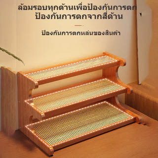 ชั้นวางของตั้งโต๊ะ ชั้นวางของสไตล์มินิมอล ที่วางแก้ว 2/3 ชั้น ที่วางกระถางต้นไม้/ดอกไม้ ประหยัดพื้นที่