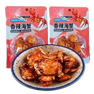 🦀ขนมปูรสเผ็ด รสเผ็ด พร้อมทาน อร่อย ปูกรอบจีน ของว่างอาหารทะเล ของว่างสบายๆ