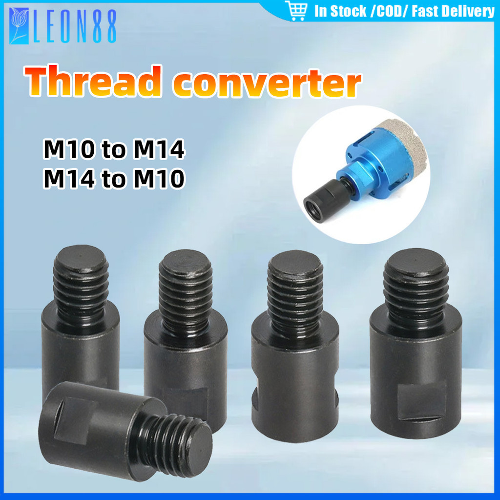 ของมาใหม่！อะแดปเตอร์แปลงเครื่องเจียรโลหะ M14 to M10 และ M10 to M14 แปลงมุมเครื่องเจียร