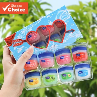 Hydrating And Moisturizing Iipstick,บํารุงริมฝีปาก,ปากนุ่ม,ยาวนาน,ป้องกันไอไอพีแห้ง,ชุด 8 ชิ้น