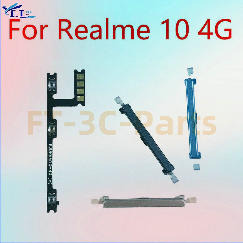 สําหรับ Realme 10 4G เปิดสวิตช์ปรับระดับเสียงเปลี่ยนดิ้น