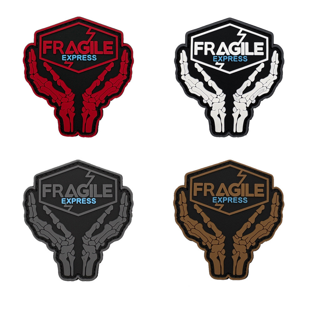 [แพทช์ Velcro แบบกําหนดเอง]HK.Death Stranding of Huizhi City FRAGILE EXPRESS Adventure Hideo Kojima 