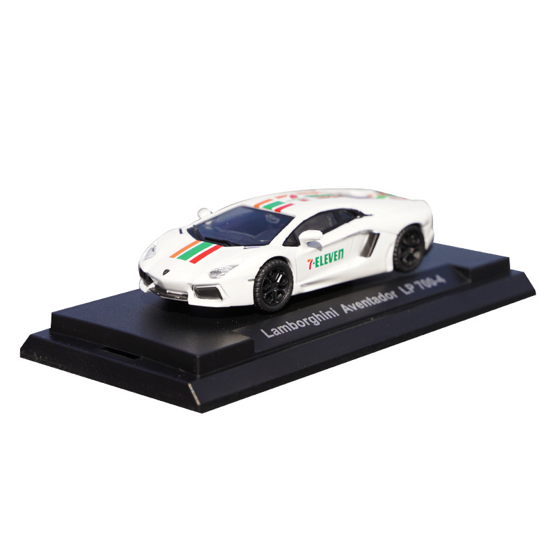 ⭐24ชม.⭐ 1:64 KYOSHO Lamborghini LP700-4 รถสปอร์ตชนิดบรรจุกล่องโมเดลรถDiecast - รูปที่ 3