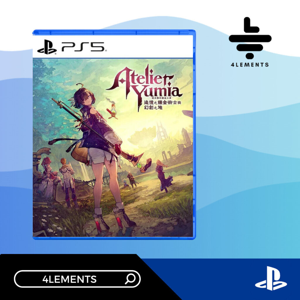 (พร้อมส่ง) PS5 ATELIER YUMIA :THE ALCHEMIST OF MEMORIES & THE ENVISIONED LAND (GAME) (ENG) (BY IMMERZIV)