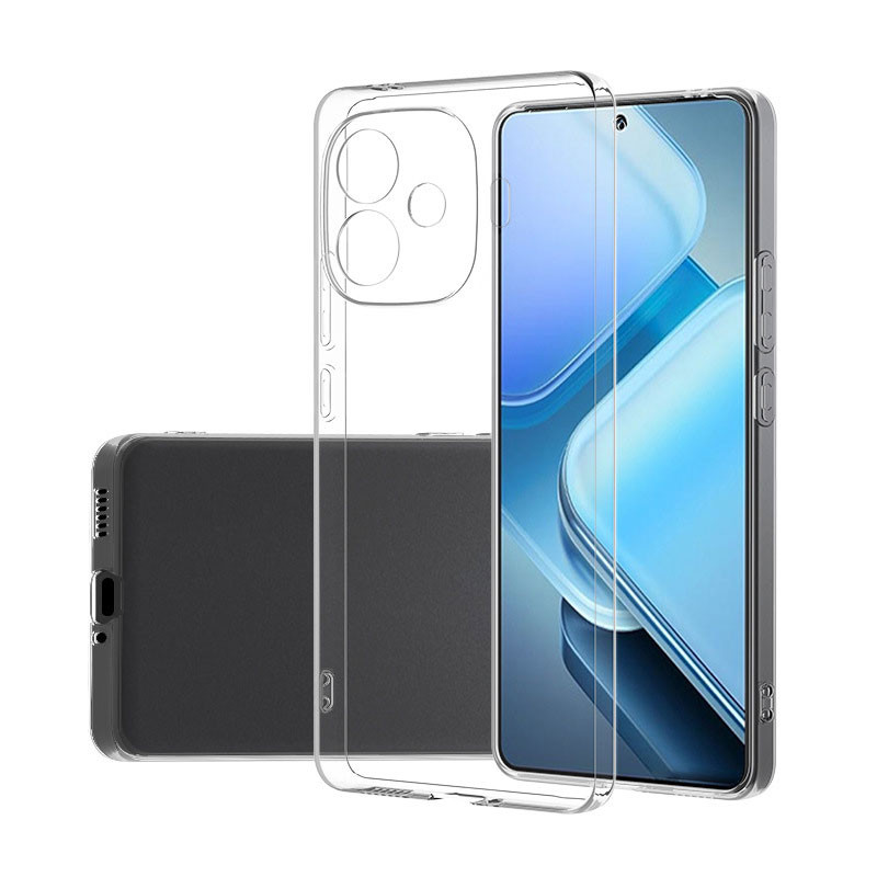 เคสใสซิลิโคนนิ่มสำหรับ VIVO iQOO Z10 Z9 Turbo Z9s Z9x Z8 Z8x Z7 Z7x Z6 Z6x Z5 Z5x Z3 China 4G 5G 202