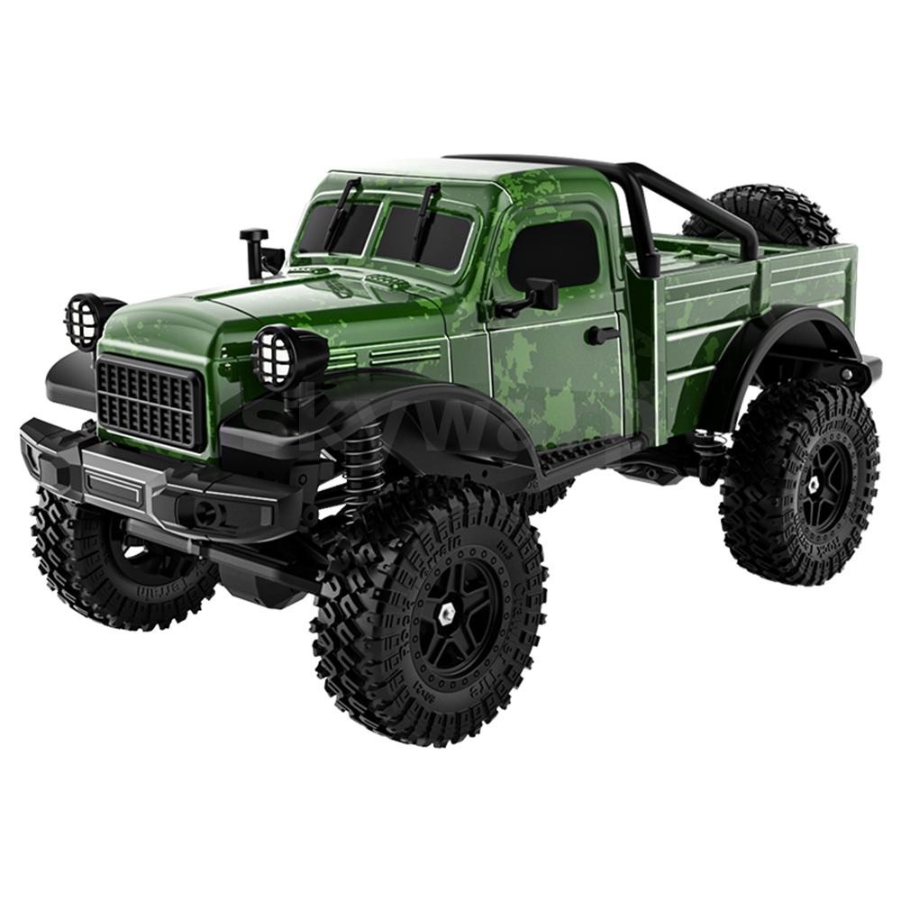 JJRC C8813 4WD 2.4GHz แปรงคาร์บอนภายนอก 370 มอเตอร์ 20A ESC Dodge Pickup จําลองปีนเขารีโมทคอนโทรลรถ