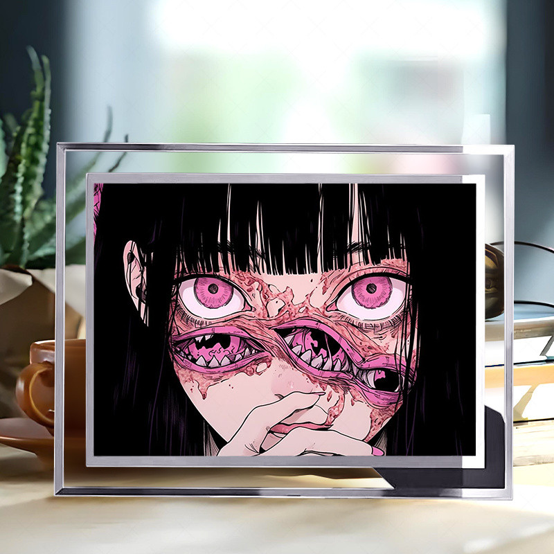 【พร้อมส่ง】junji ito figure Tomie Figure ของประดับเดสก์ท็อปอะคริลิคและของประดับกรอบรูป