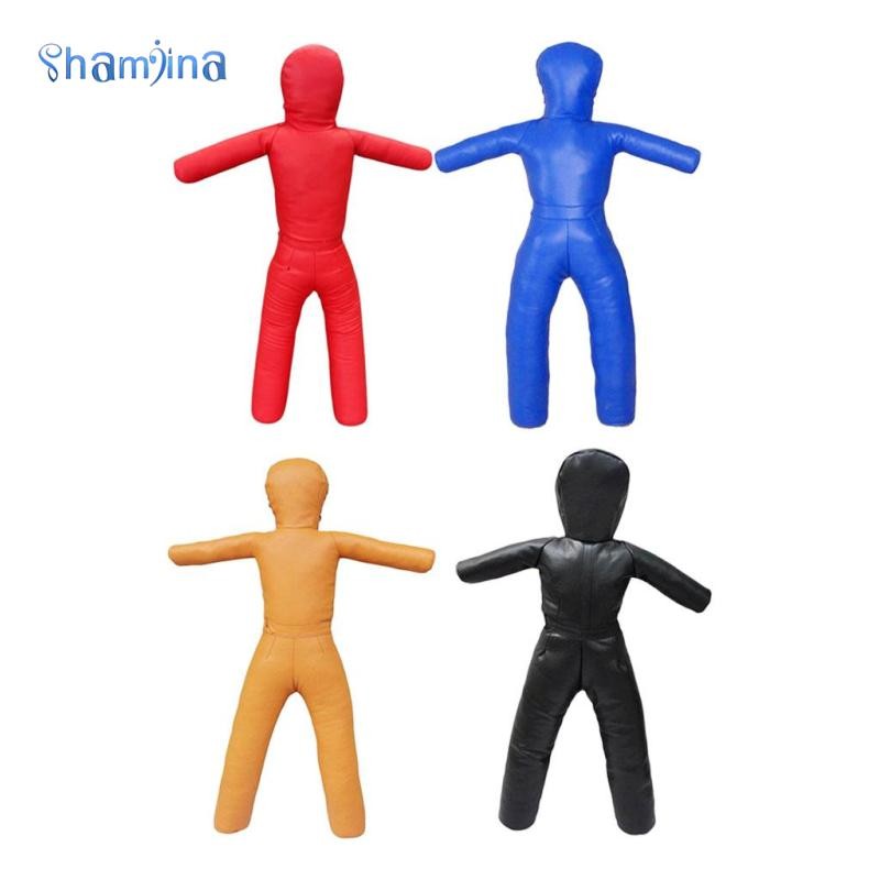 [Shamjina] Grappling Dummy หนัง PU Unfilled มัลติฟังก์ชั่วาง Dummy ผู้ชายผู้หญิง Mannequin Jiu Jitsu