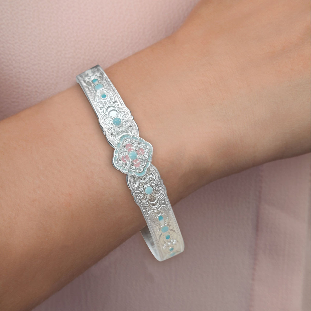 ใหม่แฟชั่น Clover สร้อยข้อมือสไตล์จีนใหม่ที่เรียบง่ายอเนกประสงค์ - รูปที่ 2