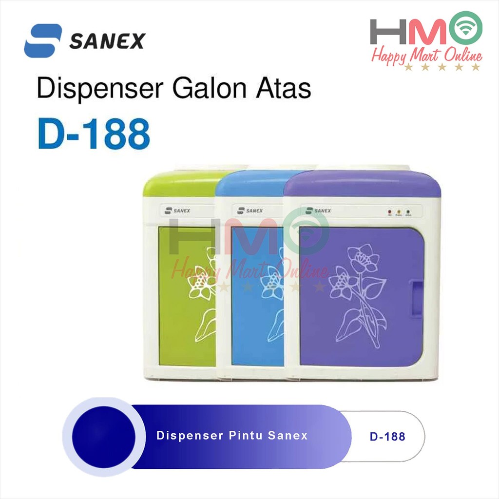 Sanex ตู้กดน้ํา Hot & Normal Sanex D-188 พร้อมฝาปิด D 188 / D188