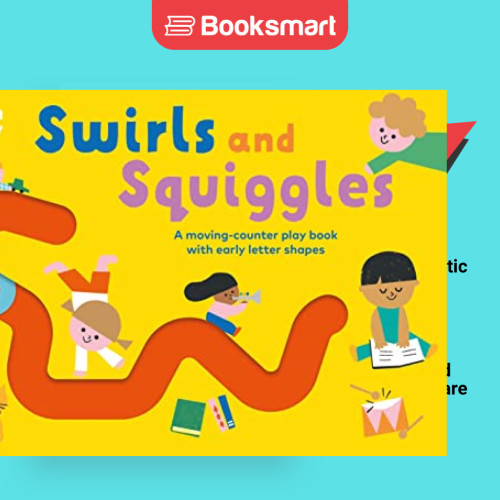 Swirls and Squiggles: หนังสือเล่นเคาน์เตอร์ที่มีรูปทรงตัวอักษรในช่วงต้น [Board book] Ladybird และ Ek