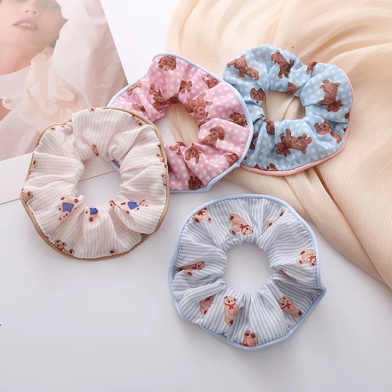 ยางรัดผมลายน้องหมี มาใหม่ น่ารัก มีให้เลือกหลายแบบ พร้อมส่ง - รูปที่ 7