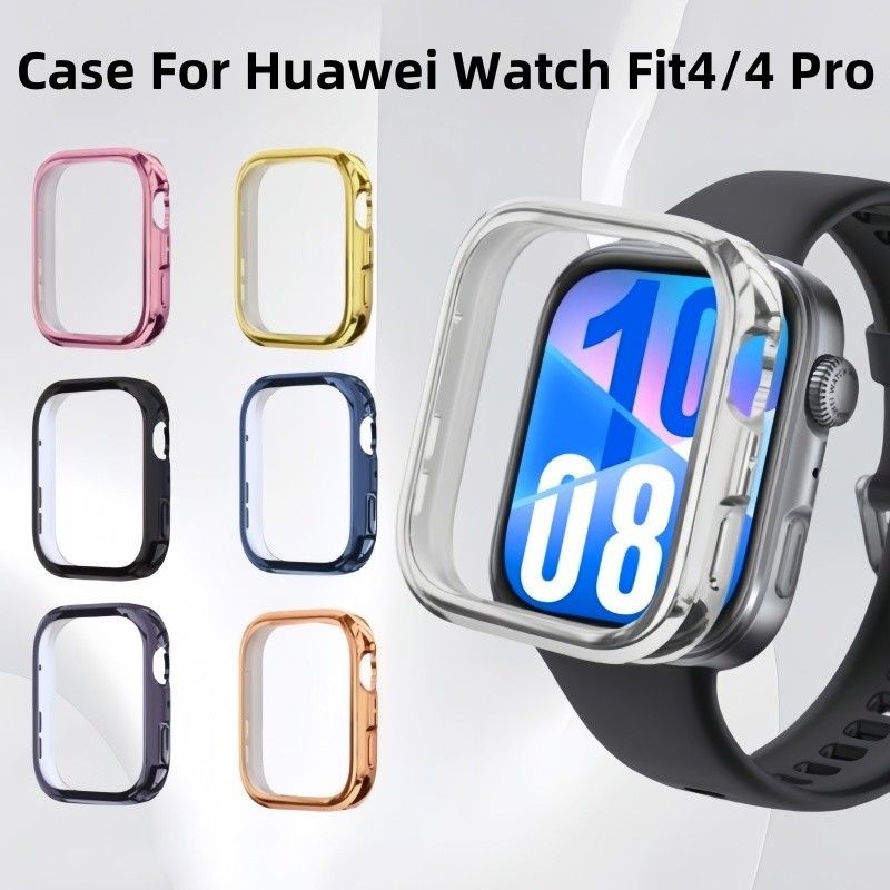 สําหรับHUAWEI Watch Fit 4 ฝาครอบนาฬิกาสําหรับHUAWEI Watch Fit 4 Pro Soft TPUป้องกันกรณีสําหรับHUAWEI Watch Fit 3