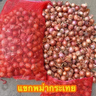 หอมแขกพม่า ไซส์กระเทย น้ำหนัก 2 กิโลกรัม