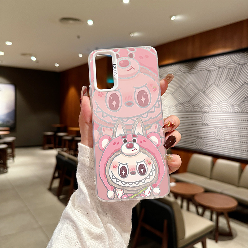 สำหรับ OPPO A18 A38 A15 A15s A60 A35 A17 A17K A79 5Gผ้าสตรอเบอร์รี่ OPPOA57(4G) A77 A77S(4G) - รูปที่ 2