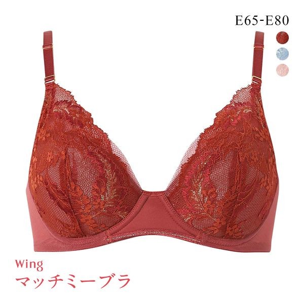 Wacoal Wing KB2004 match me bra lace (Size E)(40KB2004E)(Direct from Japan)1