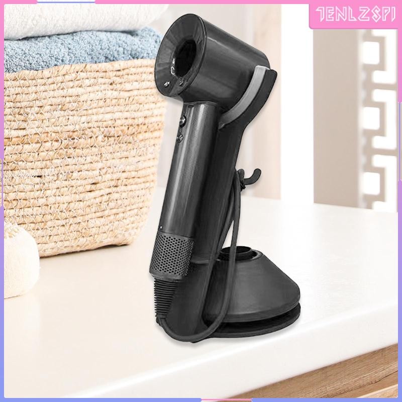 [Acituna] ชั้นวางเครื่องเป่าผมที่วางไดร์เป่าผม Anti Skid พร้อมยางนุ่มรองรับ Hairdryer Bracket สําหรับร้านตัดผม Vanity Hotel Dresser