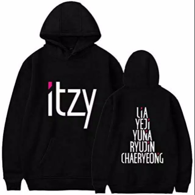 เสื้อกันหนาวมีฮู้ด KPOP KOREA MEMBER ITZY GIRLBAND FULL MEMBER