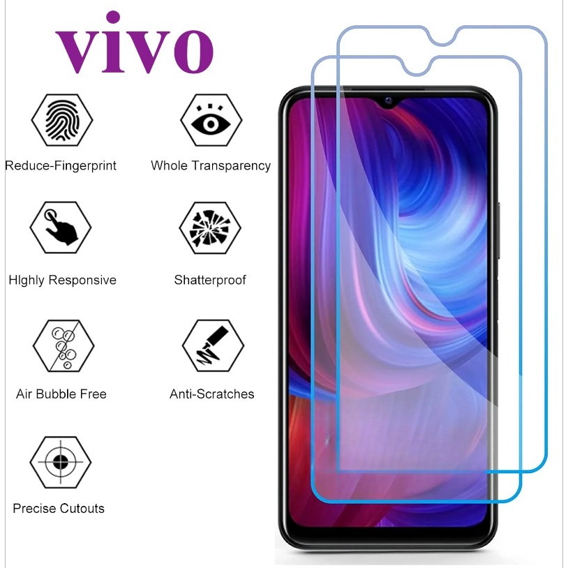 สําหรับ vivo T4x T4 T3x T3 T2x T2 4G 5G Lite อินเดีย Ultra HD กระจกนิรภัยสําหรับ vivo T1x T1 4G 5G I