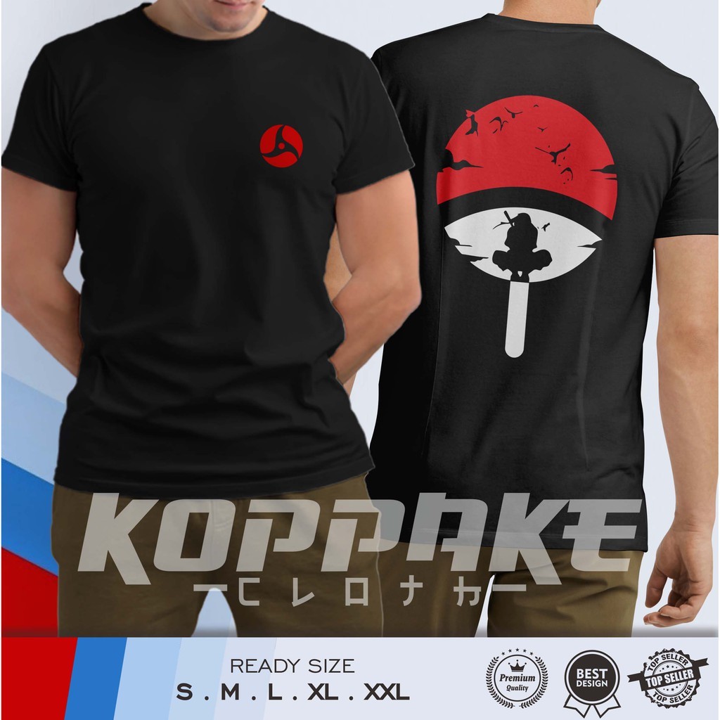เสื้อยืด Itachi Uchiha Mangekyou Sharingan / เสื้อไมโครไฟเบอร์ / เสื้อยืด Jersey เสื้อไมโครไฟเบอร์