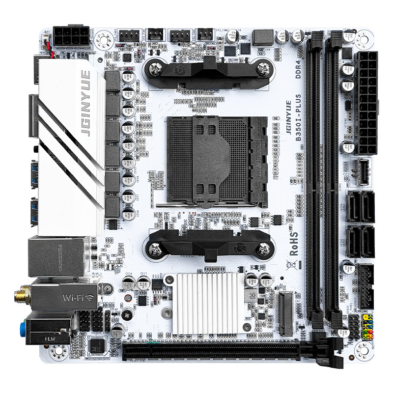 [ผลิตภัณฑ์ไม่ใช่ของใหม่] เมนบอร์ด Jingyue B450i B550I GAMING Mini ITX หน่วยความจำ DDR4 AM4 Ryzen เมน