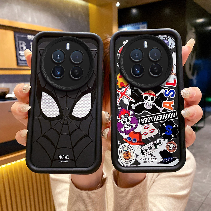 ซิลิโคนป้องกันกรณี realme 14 14x 14t 12x 12 + 12 pro plus 13 13x 13 + 13 pro 13 pro + 14 pro 14 pro lite 14 pro + 4g 5g เคสโทรศัพท์กันกระแทกความงามผู้ชายผู้หญิงสไตล์พร้อม Lanyard