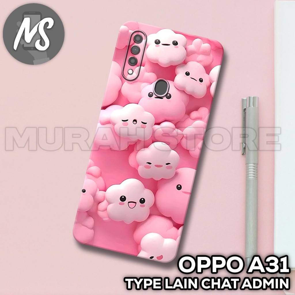 OPPO A31 /MS30 ยาง Softcase พร้อม FLUFFY DOLL motif / เคส OPPO A31 / เคส OPPO A31 / ซิลิโคน Oppo A31
