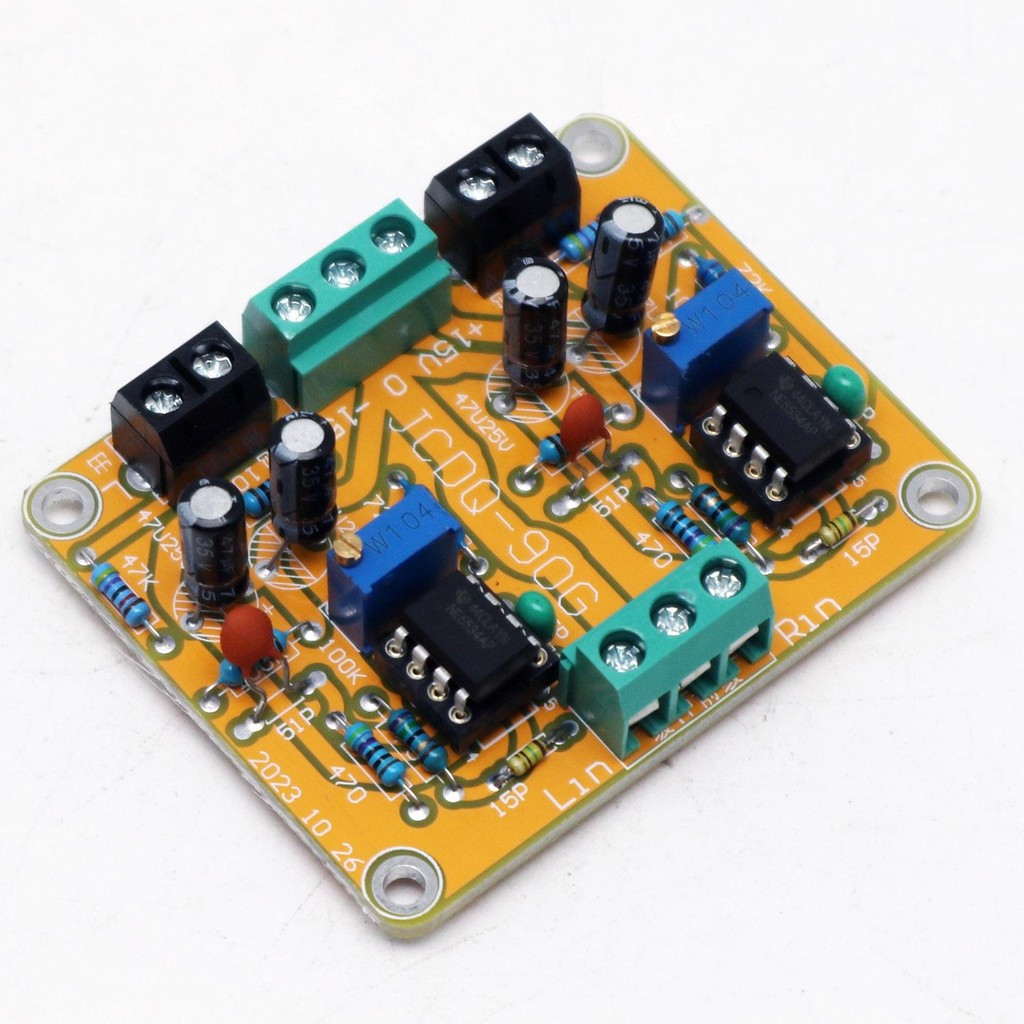 HIFI NE5534 DC บัฟเฟอร์สเตอริโอ op-amp Preamp Preamplifier แผงวงจรสนับสนุน OPA627 AD847 AD797 OPA637