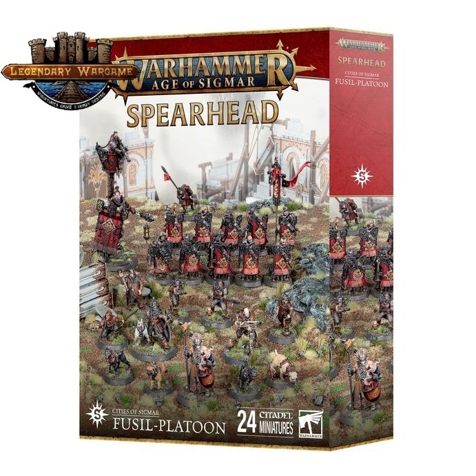 (GW พร้อมส่ง) WARHAMMER AOS: CITIES OF SIGMAR FUSIL-PLATOON โมเดลวอร์แฮมเมอร์