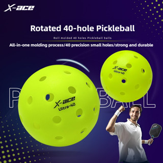 X-ACE Ultra40 Pickleball Outdoor Training Balls Harder, LLDP…