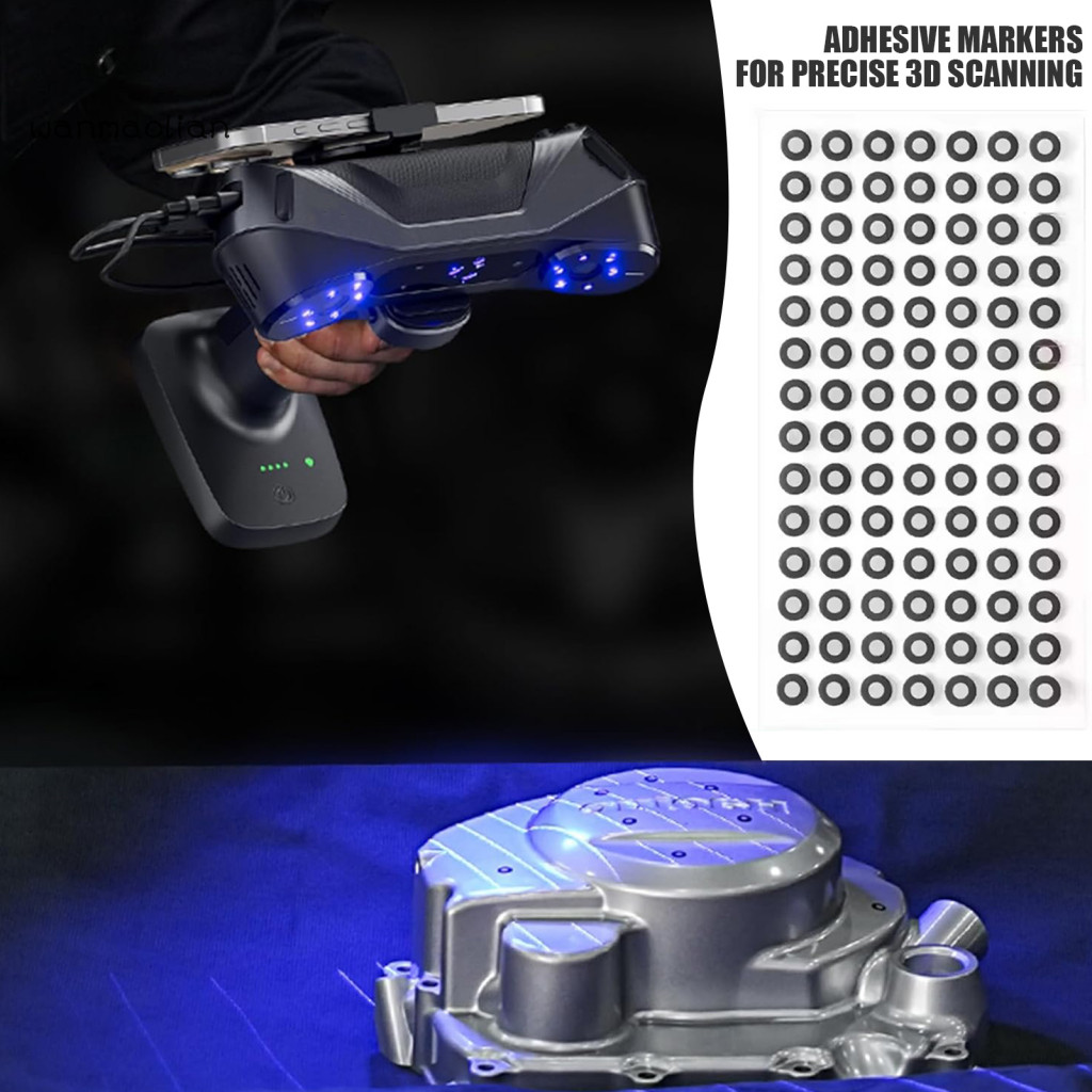 <wanmaolian> 3d Scan Marker 3d Scanner กาวเครื่องหมาย 5pcs Universal 3d ติดตาม Dot Markers สําหรับจุ