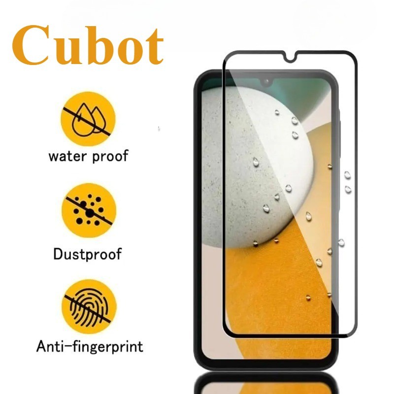 1-3PcsกระจกนิรภัยสําหรับCubot KingKong Star Power Ace 5 3 2 ES AX Black Edge Clear Glass Screen Prot