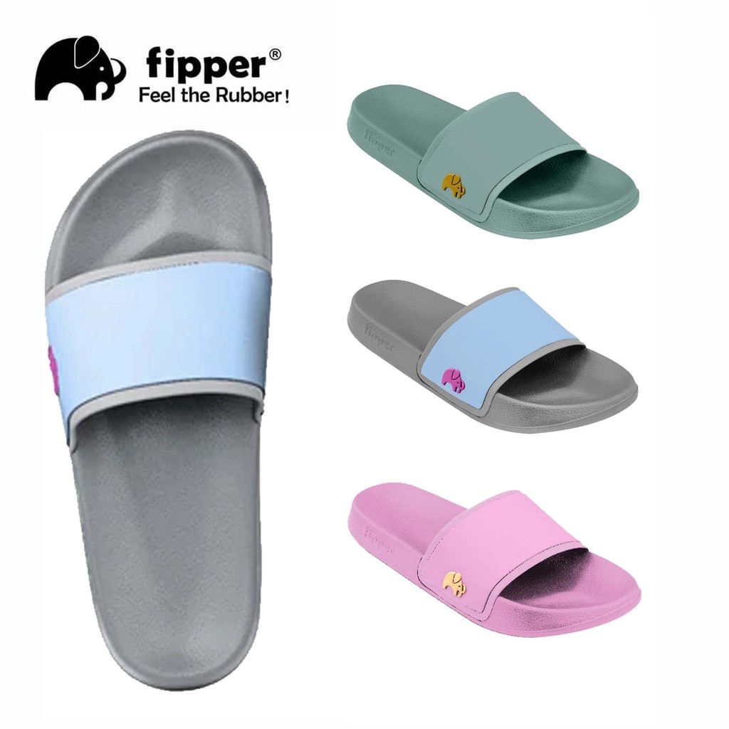 JK9 Fipper Slip On สําหรับผู้หญิงในสี Candy / Kasut U / Fipper Perempuan / Slipper Perempuan