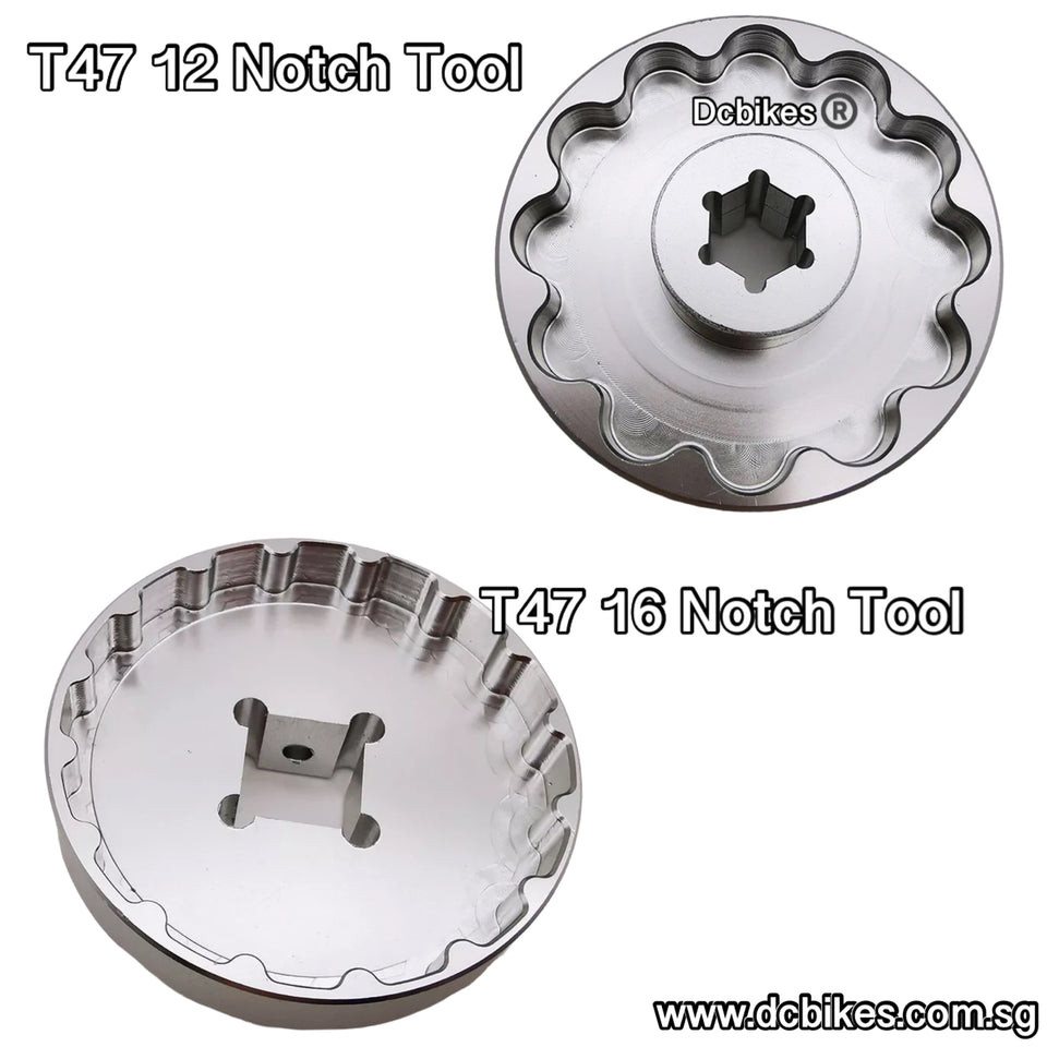 T47 12 16 Notch M30 Bottom Bracket BB Tool