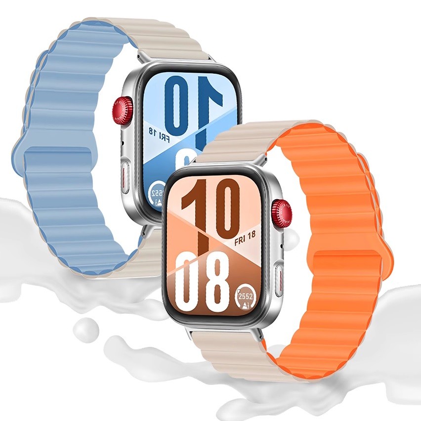 Magnetic Loop For Huawei Watch Fit 4 สาย Silicone Bnad สาย Huawei watch Fit 4 Strap Soft Huawei Fit4