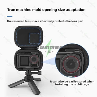 กระเป๋าใส่กล้องขนาดเล็กสำหรับ DJI Action 5pro/4/3 สำหรับ GoPro Hero 13/12/11/10/9 กระเป๋าใส่กล้องแบบพกพาพร้อมเคสป้องกัน
