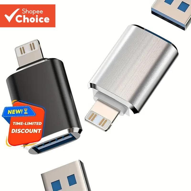 อะแดปเตอร์ USB3.0 OTG สําหรับ iPhone IOS13 และตัวแปลงคีย์บอร์ดเมาส์ดิสก์ U เหนือการส่งข้อมูล