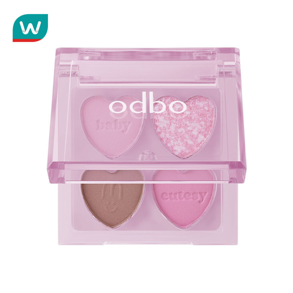 Odbo โอดีบีโอ เบบี้ คิ้วท์ซี่ พาเลท 1.8ก. 05 เบบี้ เบอร์รี่