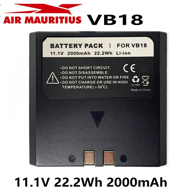 แบตเตอรี่ลิเธียมไอออน  VB18 11.1V 22.2Wh 2000mAh สำหรับ Godox V860II-C V860II-S V860II-N V850II แฟลช