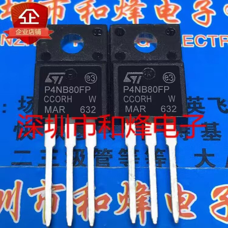 STP4NB80FP P4NB80FP สินค้าคงคลังพร้อมสต็อก TO-220F MOS Field Effect Management Priority Delivery