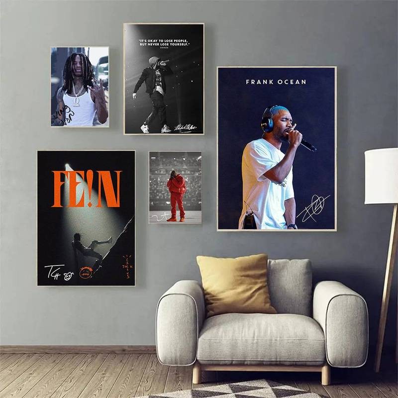 หวนคืนยุคเพลงอมตะ ผ่านโปสเตอร์ภาพเพลงยอดนิยมแบบไม่มีกรอบ ของตกแต่งบ้านสไตล์นอยสตัลจิก