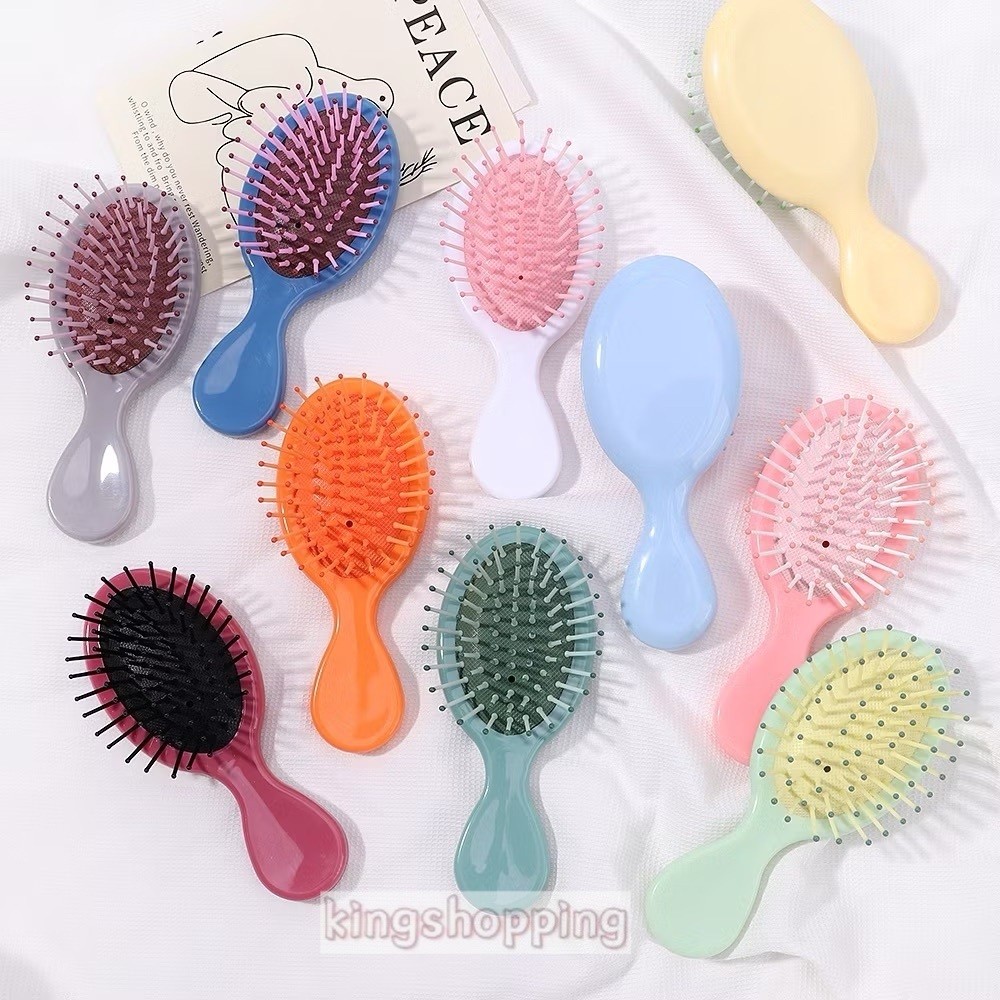 kingshopping ร้านไทย 441แปรงหวีผม ป้องกันไฟฟ้าสถิตย์  สีแคนดี้ (คละสี)สําหรับจัดแต่งทรงผม