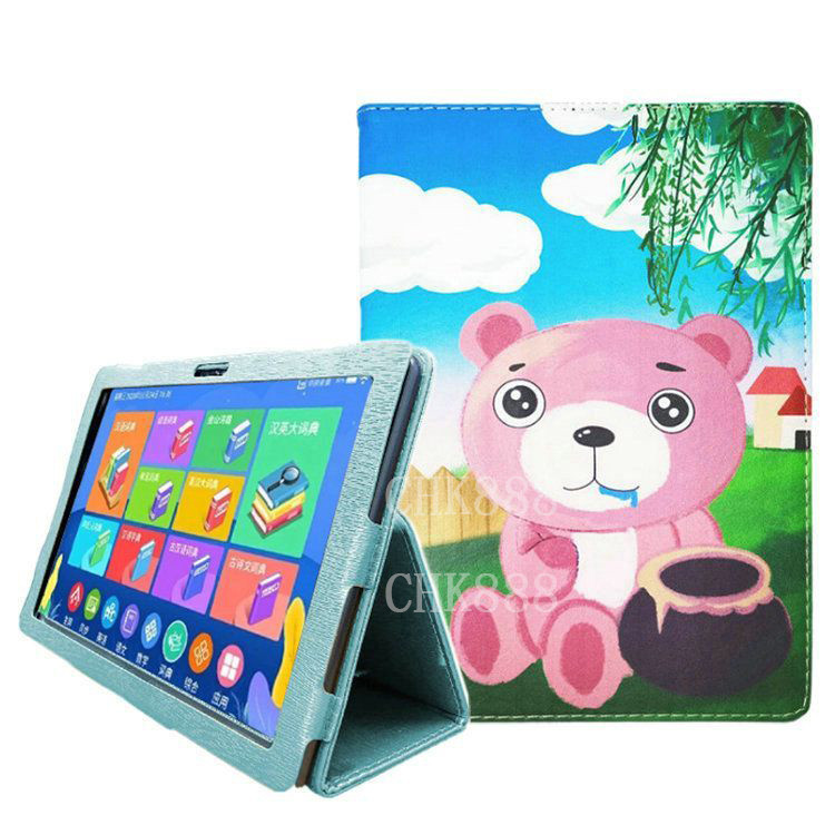 ใหม่น่ารัก PU หนังสําหรับ Teclast P30 P30HD P30Air P30S P30T P40S ใหม่ P40HD รูปแบบทินเนอร์แม่เหล็ก PU หนังฝาครอบขาตั้ง