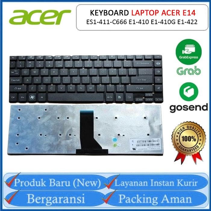 คีย์บอร์ด Acer E14 ES1-701-C666 E1-410 E1-410G E1-422 E1-422G E1-430