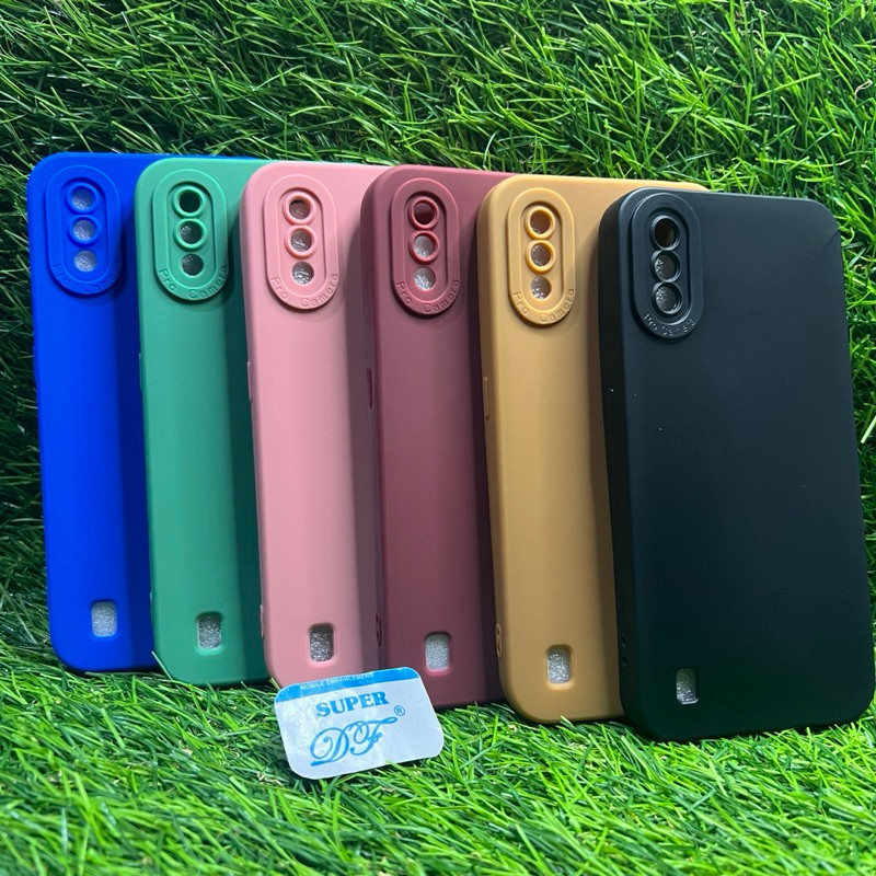 SAMSUNG A01 / M01 CASE PRO CAMERA FULL COLOR RUBBER MATERIAL เคสกล้องโปรล่าสุดมาการอง Df Store
