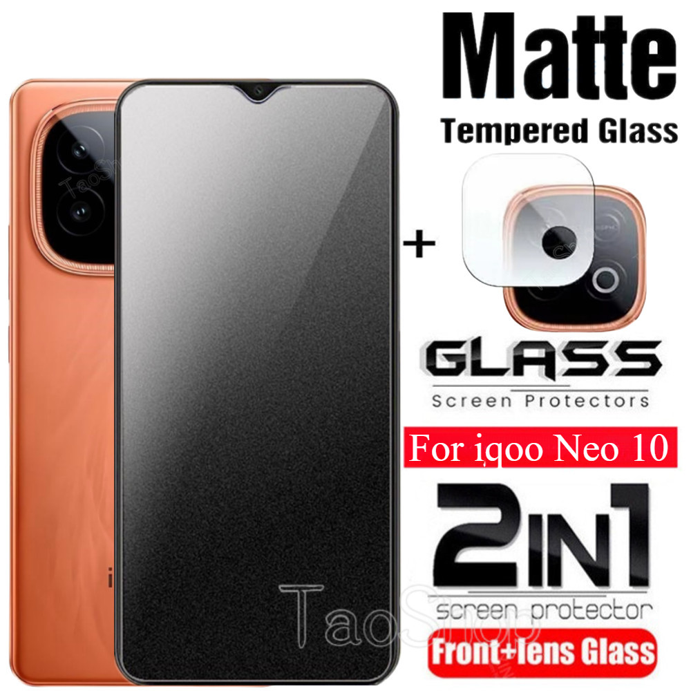 สําหรับ IQOO Neo 10 2025 9H Matte Screen Protector กระจกนิรภัยสําหรับ Vivo IQOO Neo 10 Neo10 iqooNeo