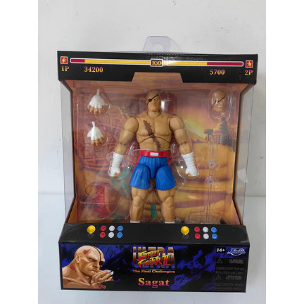 JADA TOYS 1/12 Street Fighter Sagat