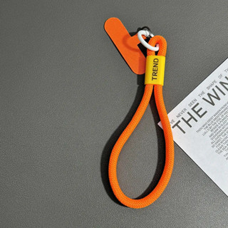 เชือกคล้องโทรศัพท์สากลพร้อมแพทช์สีทึบสายรัดข้อมือแบบถอดได้เช…