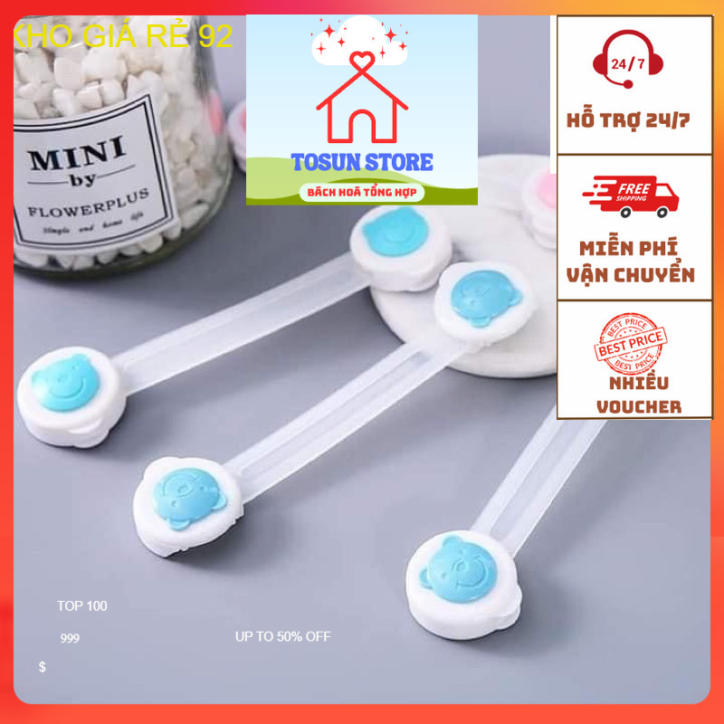 GDTN- SAFE LOCK สําหรับ CHILDREN - REFRIGERATOR LOCK - DRAWER LOCK -TOSUNSTORE